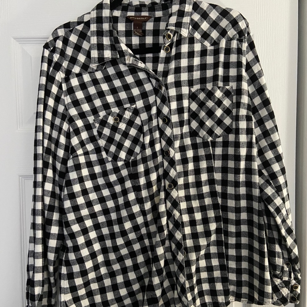 Bit & Bridle women’s flannel